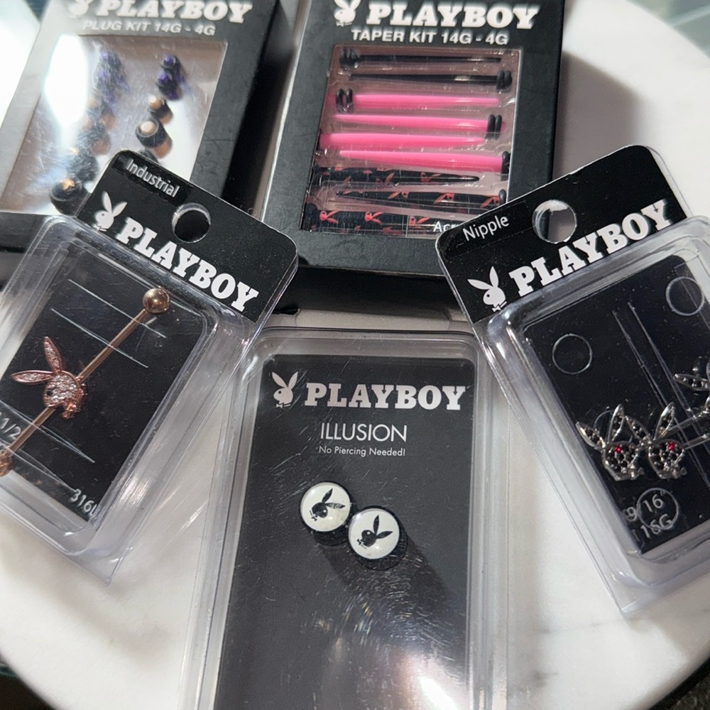 Playboy Body Jewelry Lot